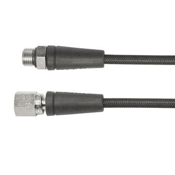 Шланг воздушный BTS высокого давления (HP), L56см, 7/16", Miflex, для манометра, черный