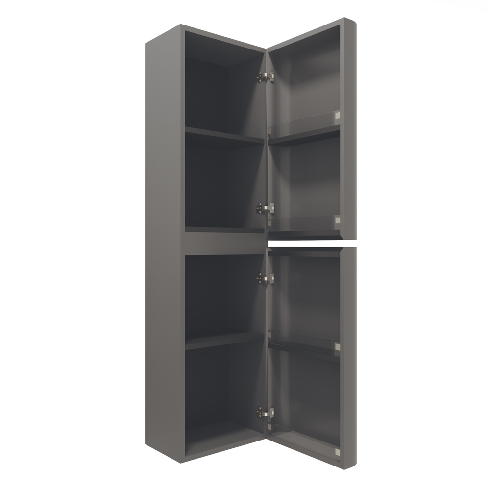 Шкаф Vincea Caprise VSC-4CA150MLG-L подвесной, левый, 1500*404*350, светло-серый матовый