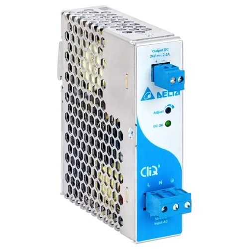 Источник питания Delta DRP024V060W1BA, 24В, 2,5A, 60Вт.