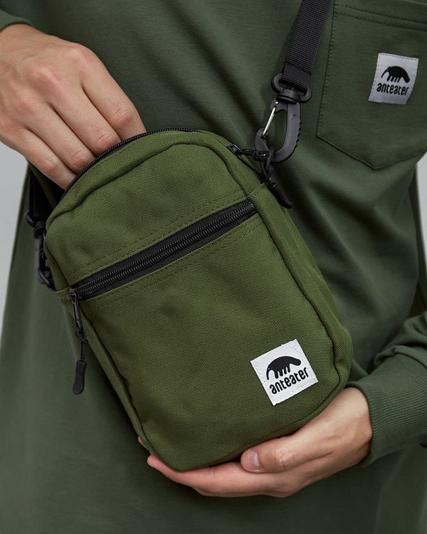 Сумка Crossbody хаки - фото 4