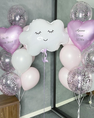 Набор шаров на выписку №52