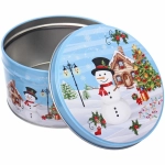 Банка жестяная «Сказочный Снеговик» 900мл, 13.5*7.5см