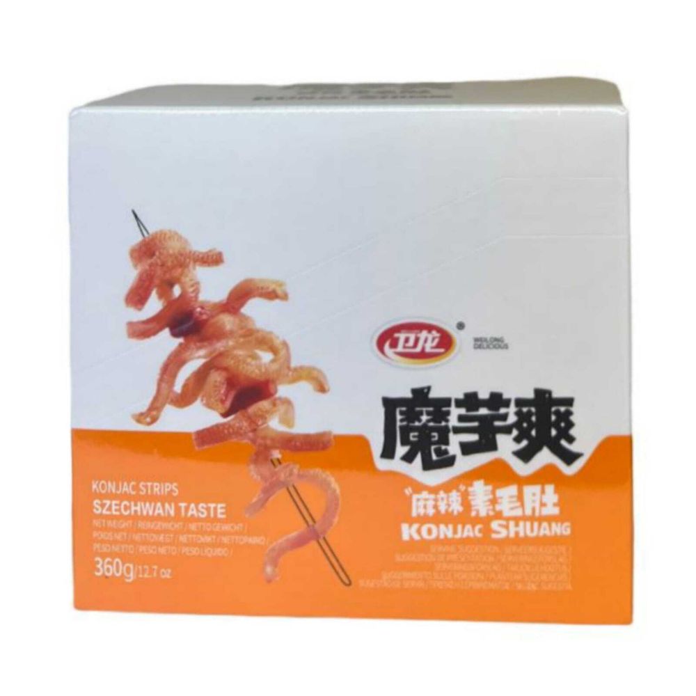 Лапша конжаковая по-сычуаньски Weilong 360 г