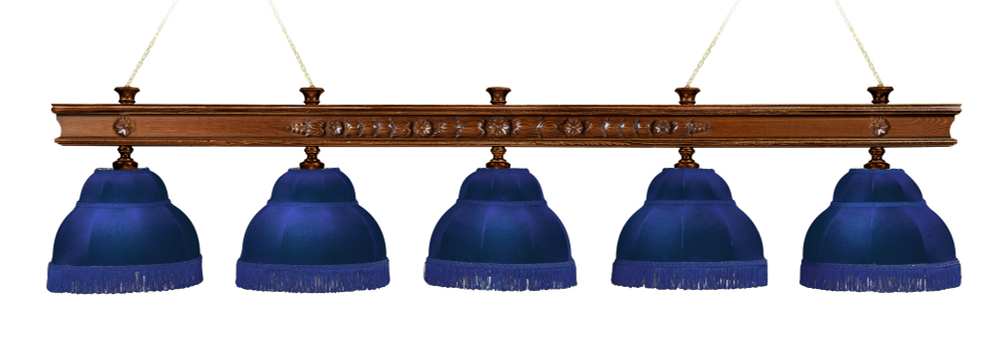 Лампа Ампир 5 плафона - ясень