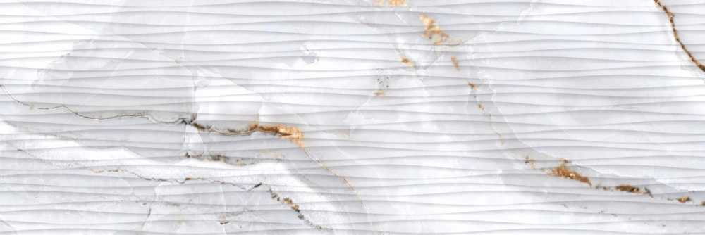 Керамическая Плитка Декор PRIMAVERA/IND Joie Silver Decor 03 DG12-03 glossy 300х900х9,8 1,08