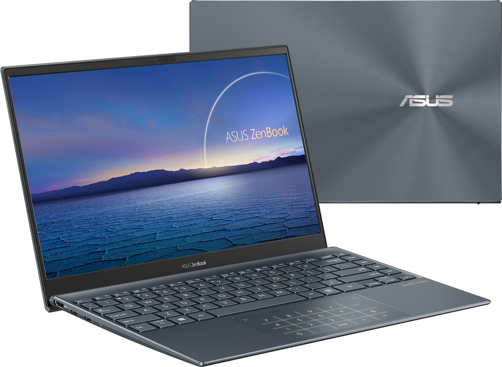 Ноутбук Asus Zenbook 13 UX325EA-KG299T Pine Grey Core i7-1165G7/8Gb/512Gb SSD/13,3; FHD IPS AG/WiFi/BT/Touchpad/Win10