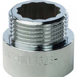 Удлинитель хромированный ВН 3/4"х15 Stout