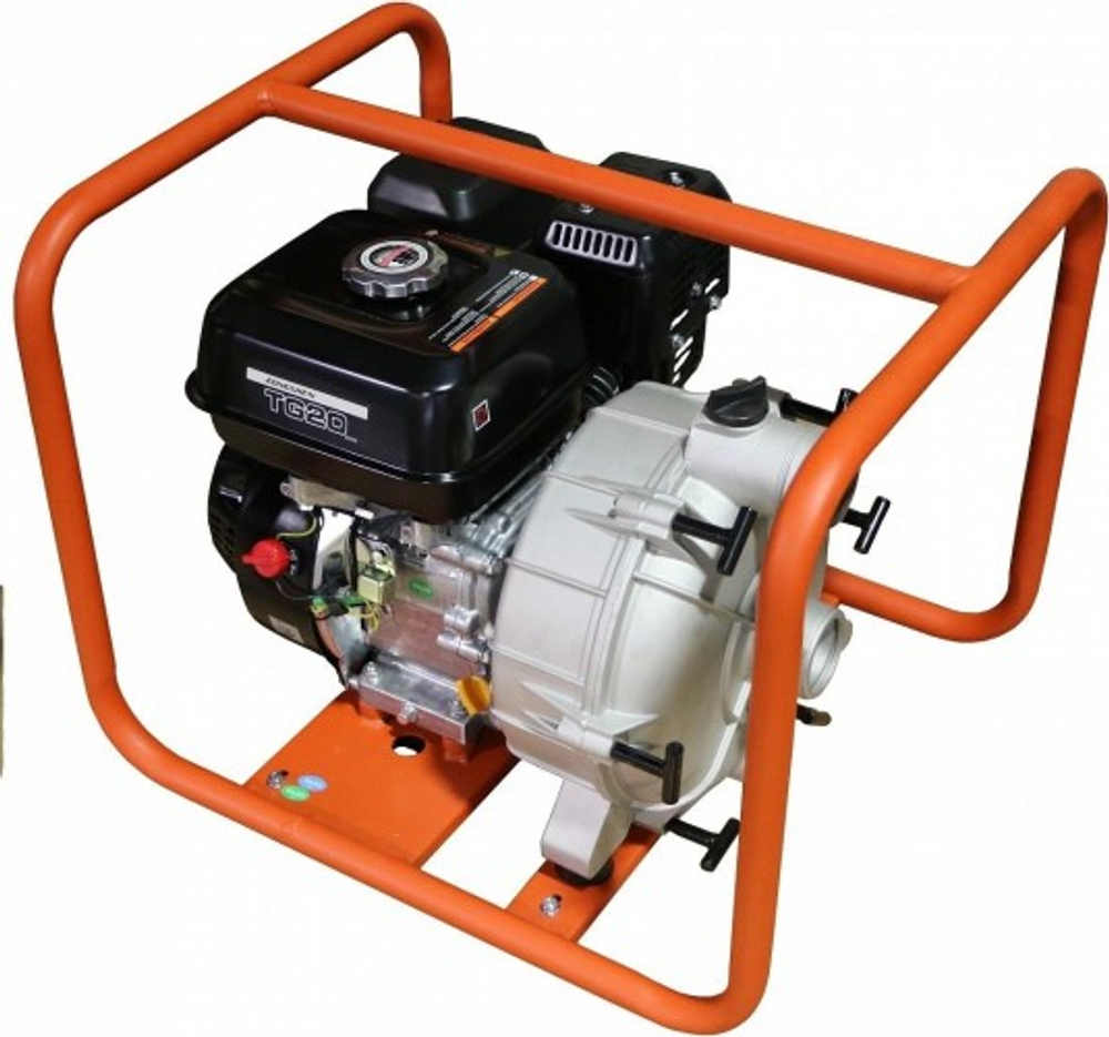 Мотопомпа бензиновая ZONGSHEN TG 20 для грязной воды 1T90STG20