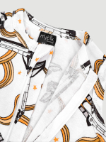 Песочник без рукавов Mjölk Sleep and Play Ракеты