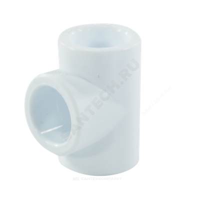 Тройник PP-R белый Дн 20 внутренняя пайка RTP (РосТурПласт) 10736