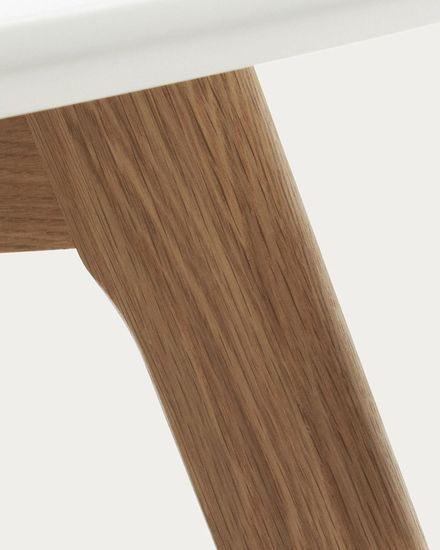 Журнальный столик Brick ø90 белый Испания