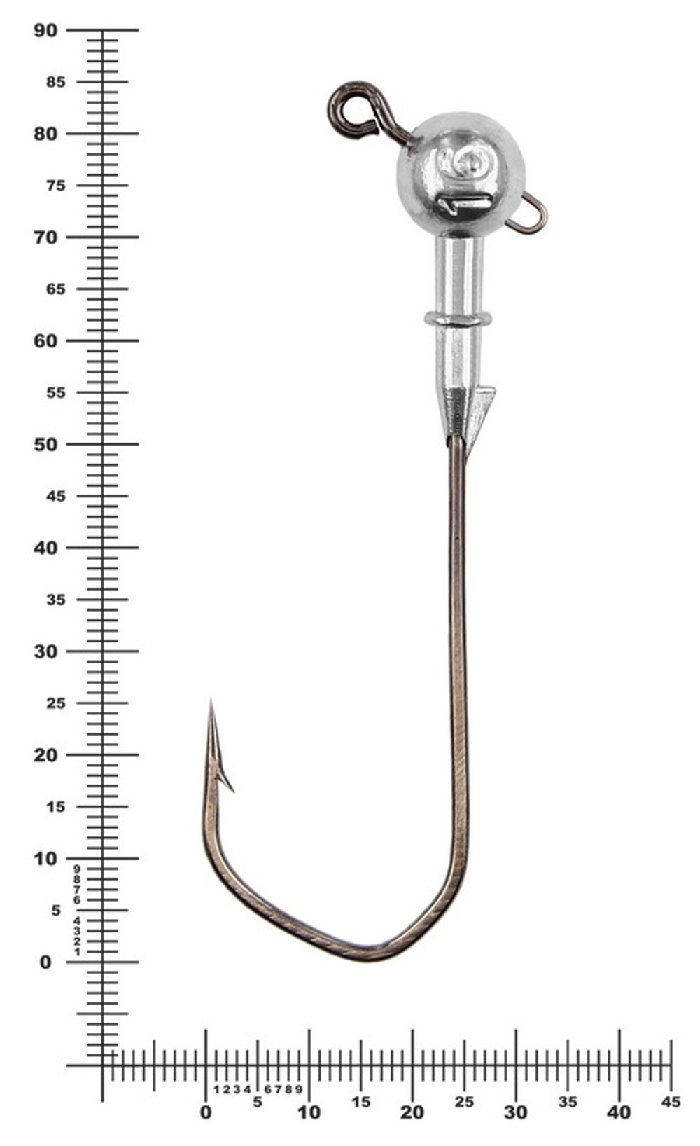 Джиг некрашеный Stinger Eye Jig, крючок Vido Craft VD-079 8/0 (3шт/уп)