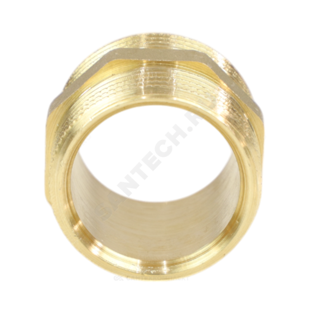 Ниппель латунь Ду 15 (1/2") НР LD LD.65.501.15