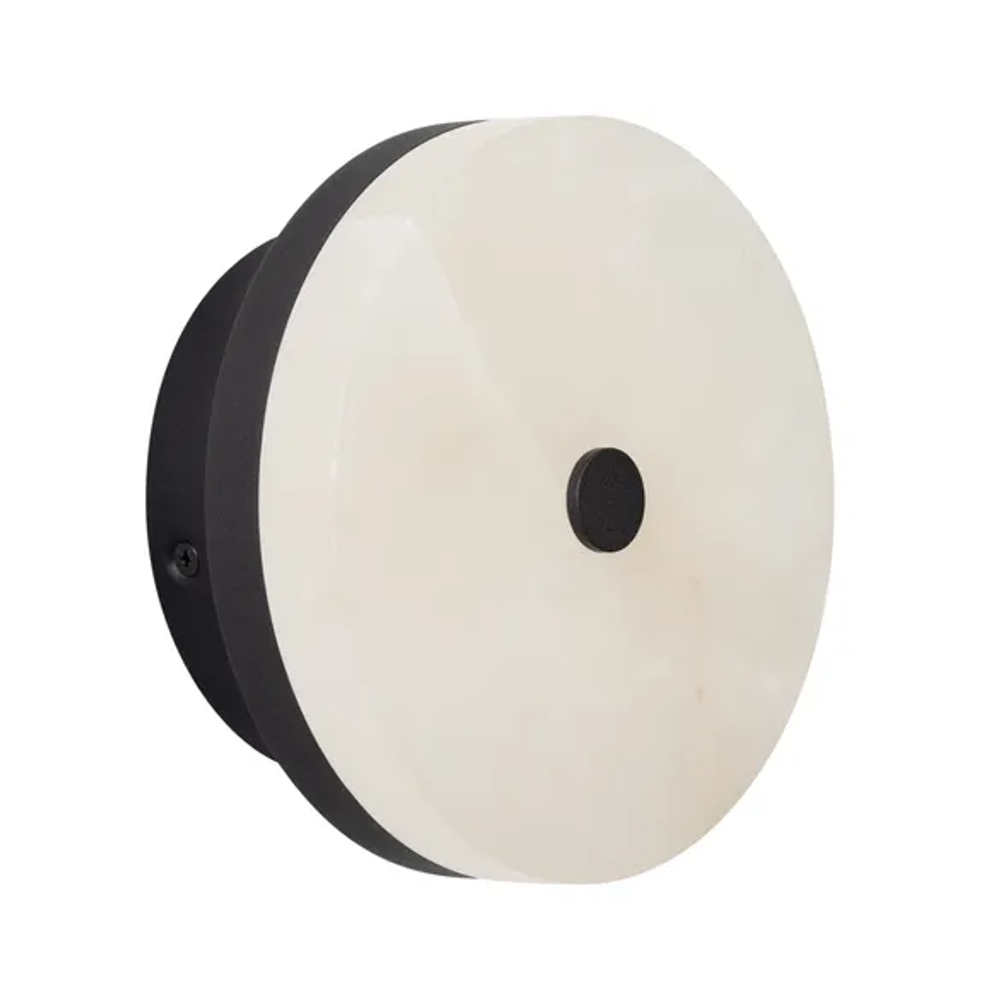 Светильник SP-MENTA-WALL-R165-12W Warm2700 (BK, 130 deg, 230V) (Arlight, IP20 Мрамор, 5 лет) 061700