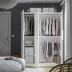 Гардероб - IKEA PAX/FORSAND/ПАКС/ФОРСАНД ИКЕА, 150x60x201 см, белый