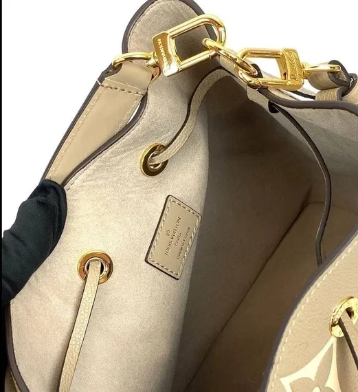 Сумка Louis Vuitton Neonoe MM серо-бежевый