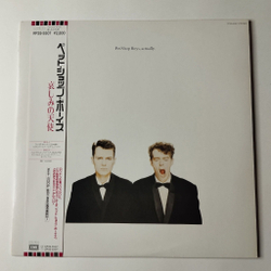Винтажная виниловая пластинка LP Pet Shop Boys Actually (Japan 1987) (Obi) One More Chance