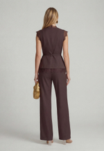 Жилет с кружевом