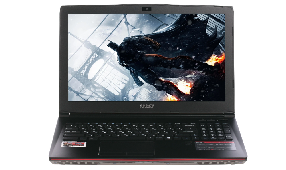 15.6` Ноутбук MSI MS-16J2 (1920x1080, Intel Core i7-5700HQ, RAM 8ГБ, SSD 256ГБ, Nvidia GeForce GTX 960M, Windows 10 Pro)