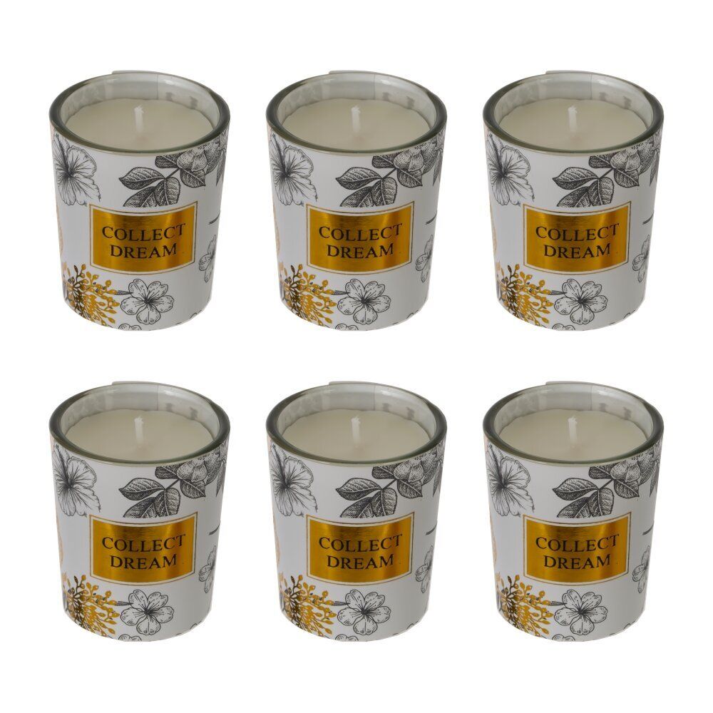 GAEM Набор из 6-ти свечей ароматических, L19 W15 H5 см