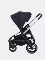 Коляска детская MOWBaby "ZOOM"PU (2в1) RA086 Silver Black