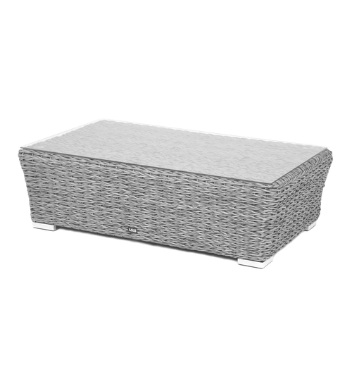 "Капучино" журнальный столик из искусственного ротанга (гиацинт), цвет коричневый