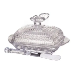 Масленка коллекция муза 11*17 см.+нож Е01-072