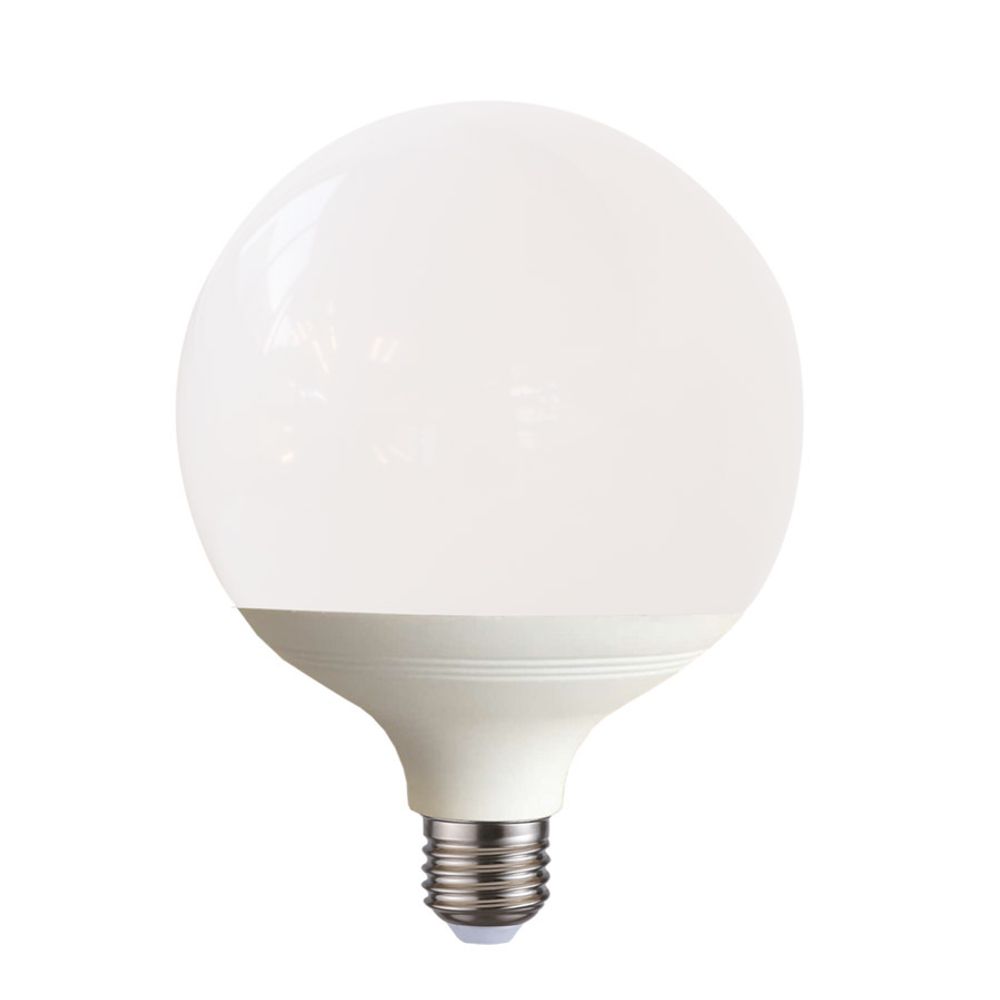 LED-G95-12W/3000K/E27/FR/SLS Лампа светодиодная. Форма шар, матовая. Теплый белый свет (3000K). ТМ Volpe