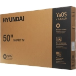 Телевизор Hyundai H-LED50BU7012 50" 4K Ultra HD LED Smart YaOS Frameless черный