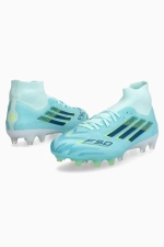 Бутсы adidas F50 Pro Mid FG/AG для женщин - бирюзовый