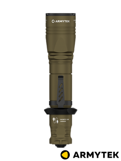 Фонарь Armytek Dobermann Pro Magnet USB. Olive, тёплый свет