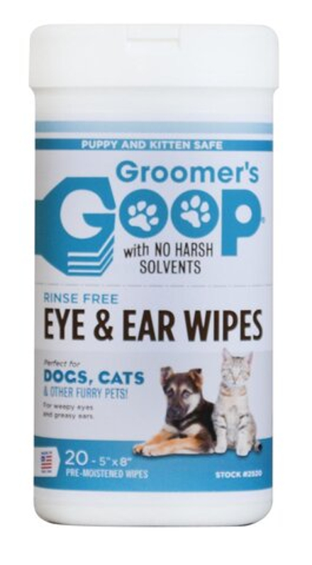 Groomer's Goop Pet Ear & Eye Wipes салфетки для глаз и ушей