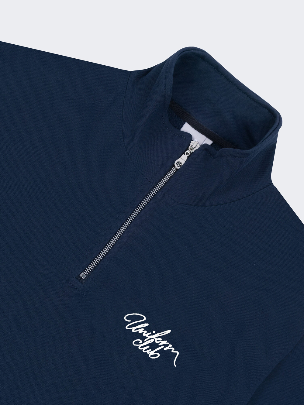 Cвитшот UNIFORM Half-zip Club, Синий