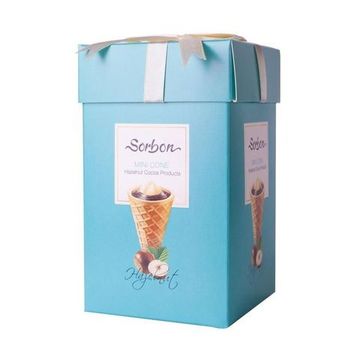 Хрустящий мини рожок фундук и воздушные зерна "Sorbon", 200 гр