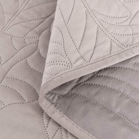 Покрывало 160х220 и наволочка 50х70 Sofi De MarkO Мелисса светло-серое