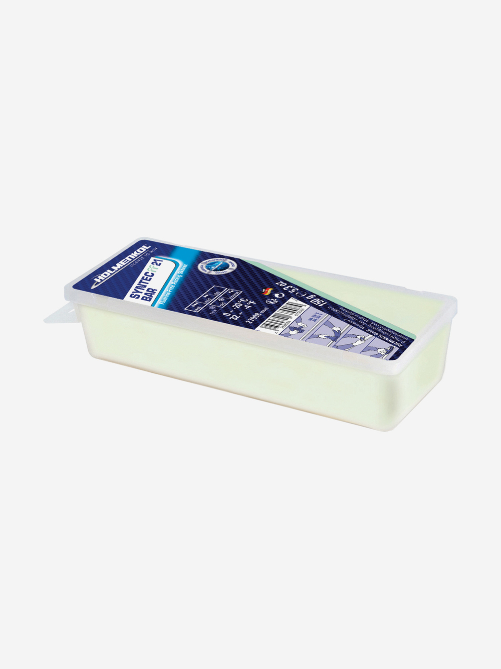 HOLMENKOL 27908 Синтетическая бесфторовая базовая мазь - Syntec FF 21 Bar