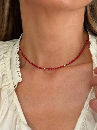 Колье Chilli mini, позолота