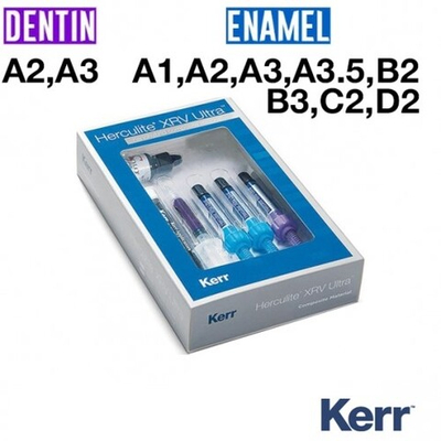 Herculite XRV Набор Ultra Standard Kit (10шпр.+1 Премиз флоу+Солобонд 5мл,диски, аксесс.)