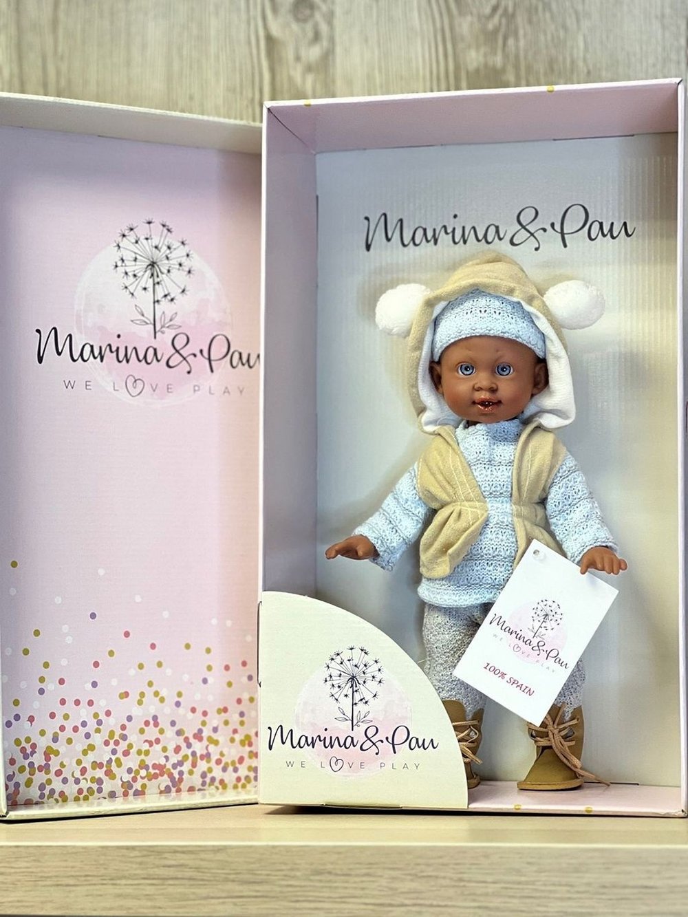 Кукла Marina and Pau 30cм Rene Petit, виниловая (2524)