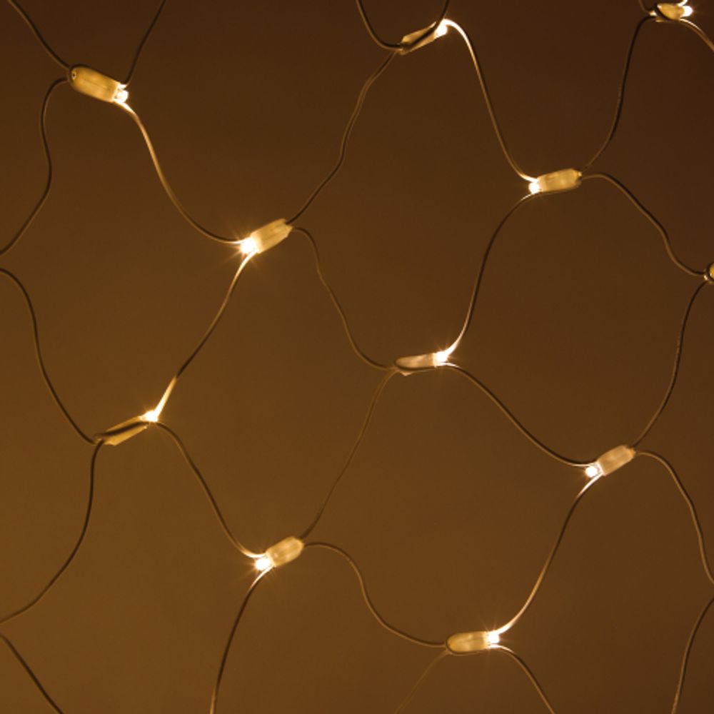 Гирлянда ЭРА ERAPS-SK2 светодиодная новогодняя сеть 1,5x2 м тёплый белый свет 150 LED