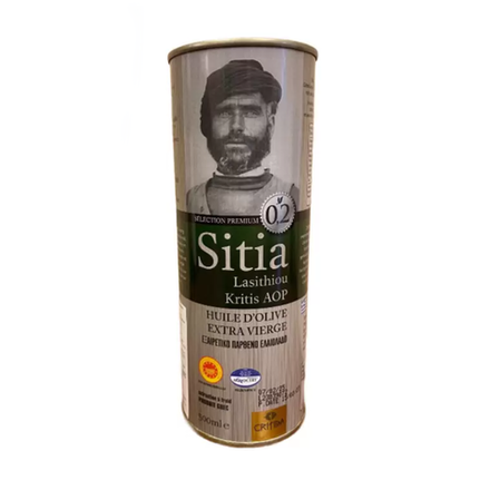 500 мл Масло оливковое Критида Critida Sitia PDO 0,2 кислотность Extra Virgin Греция жесть