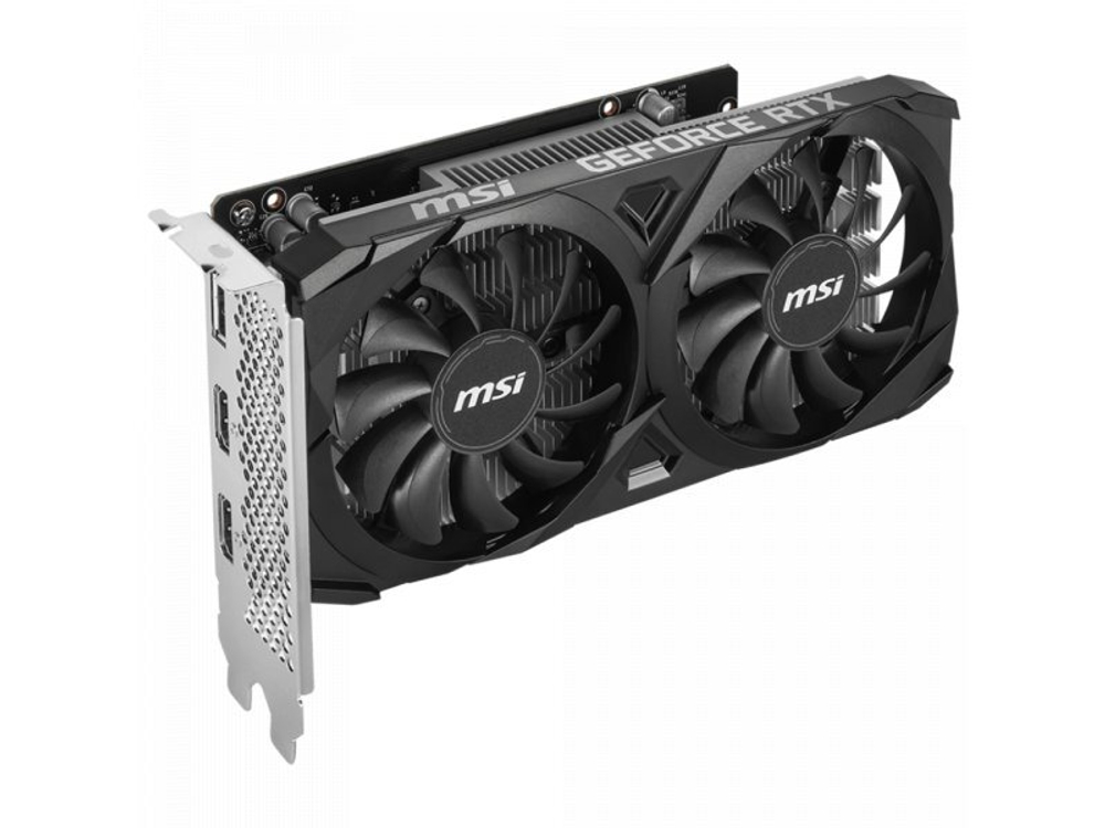 Видеокарта MSI Nvidia GeForce RTX 3050 VENTUS 2X [RTX 3050 VENTUS 2X E 6G OC]