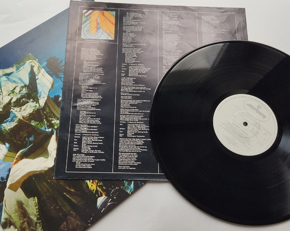 Винтажная виниловая пластинка LP 10cc Bloody Tourists (Japan 1978) (No Obi) (Promo)
