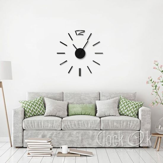Настенные 3D часы Hard Wall