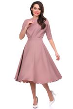 Платье БР-Леди Лаура (лиловая пудра)