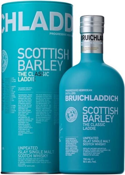 Виски Bruichladdich The Classic Laddie Scottish Barley in tube, 0.7 л