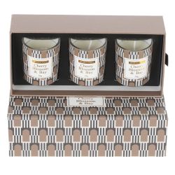 GAEM Набор из 3-х свечей ароматических, D 4.5 см, L21 W10 H5,5 см