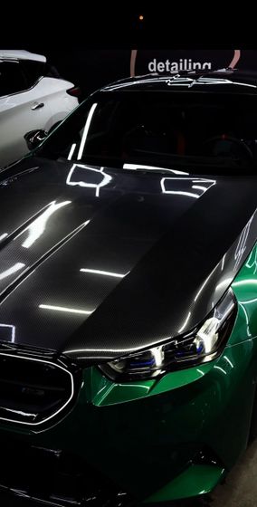 Carbins Color PPF Carbon Black CF701 карбон цветная полиуретановая защитная антигравийная пленка