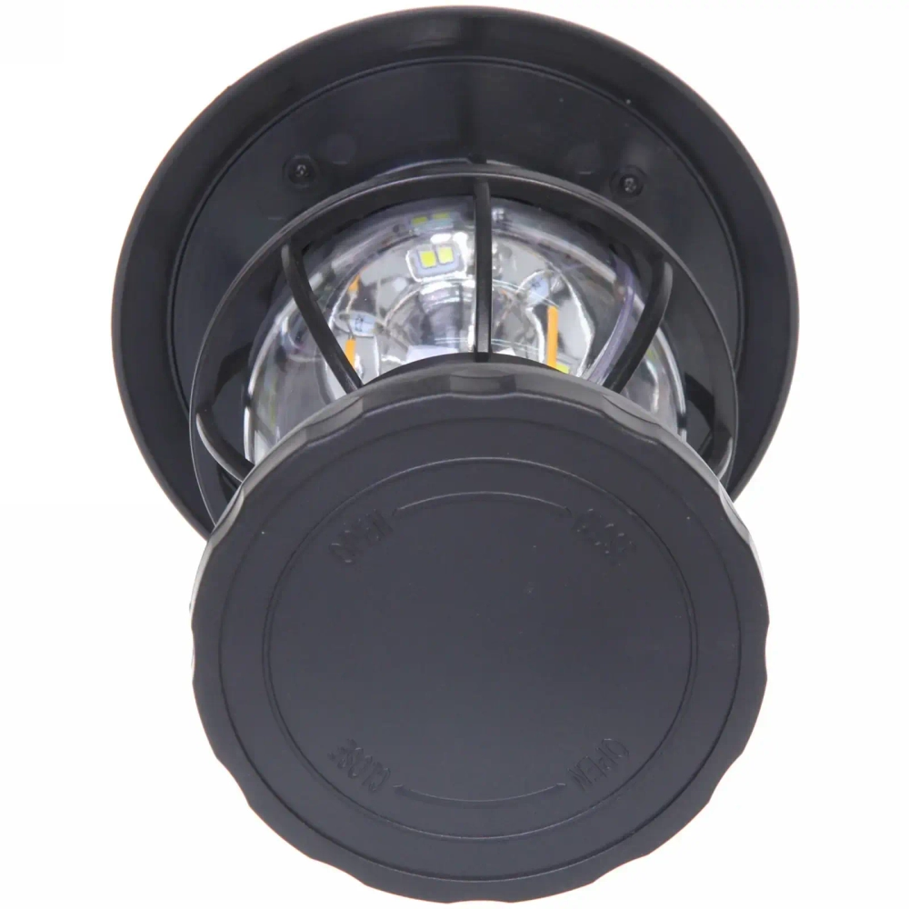 Фонарь кемпинговый подвесной 6 режимов 3LED+3TF, 19*13 см 3хAA