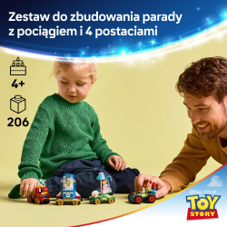 Конструктор LEGO Disney Toy Story 43264 Праздничный поезд и RC арт. 43264 / ЛЕГО Дисней Той Стори — фото 15